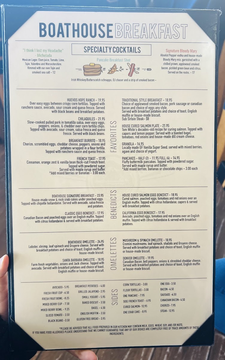 Boathouse at Hendry's Beach Menu - Image 4